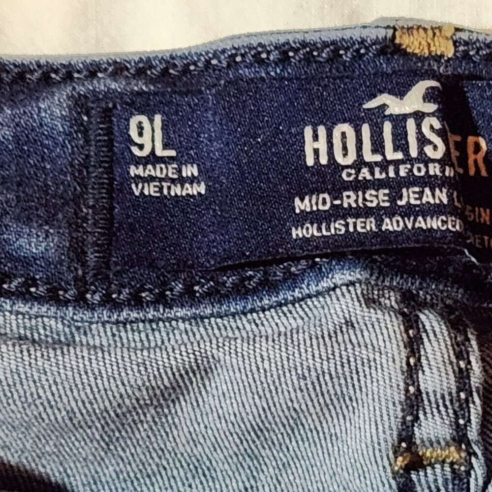 Hollister jeans leggings sz 9 Long skinny good condition - Picture 4 of 5